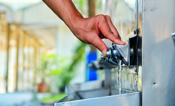 Reasons hand turning on water