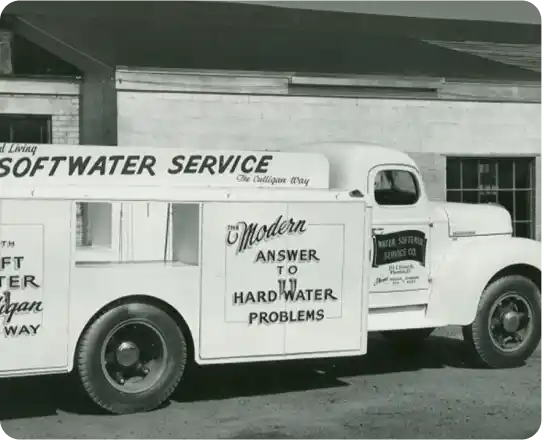 Culligan water truck